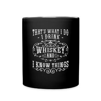 Célébrations des buveurs de bouteilles de rhum - Mug uni - noir - Devant