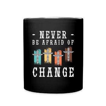 Traum Mystisch Motivation Esoterik - Tasse einfarbig - Schwarz - Vorne