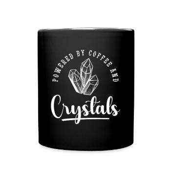 Dreaming Mystic Meditation - Full Colour Mug - black - Front