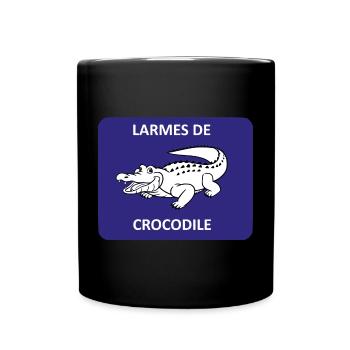 Crocodile tears - Full Colour Mug - black - Front