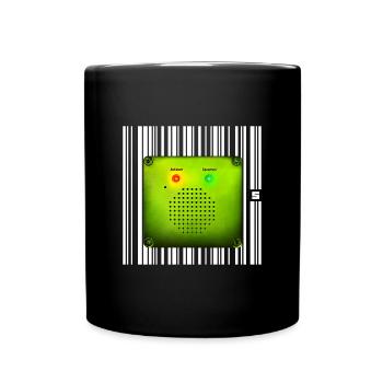 SPOT - PASSIV - Tasse einfarbig - Schwarz - Vorne