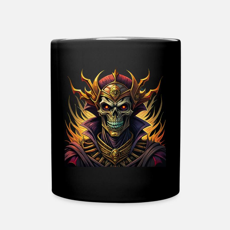 Squelette de roi - Mug uni - noir