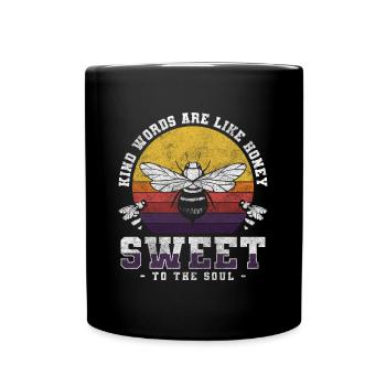 Abeille Abeille Abeille Insecte Apiculteur - Mug uni - noir - Devant