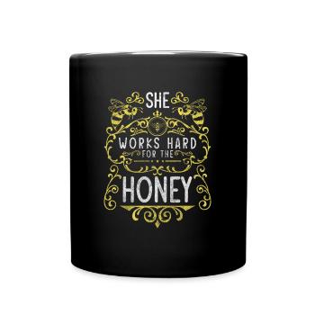 Bee Breeder World Saver Summer - Full Colour Mug - black - Front