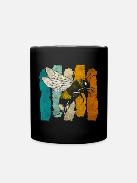 Abeille Honey Honeycomb World Saver - Mug uni - noir