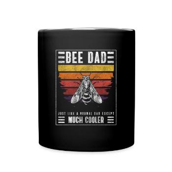 Honey Bee Bumblebee World Saver Bee - Full Colour Mug - black - Front