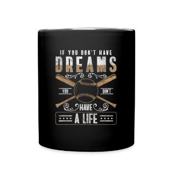 Sports Ball Ball Sports Pitching - Full Colour Mug - black - Front
