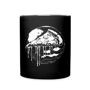 Pizza Graphic - Full Colour Mug - black - Front