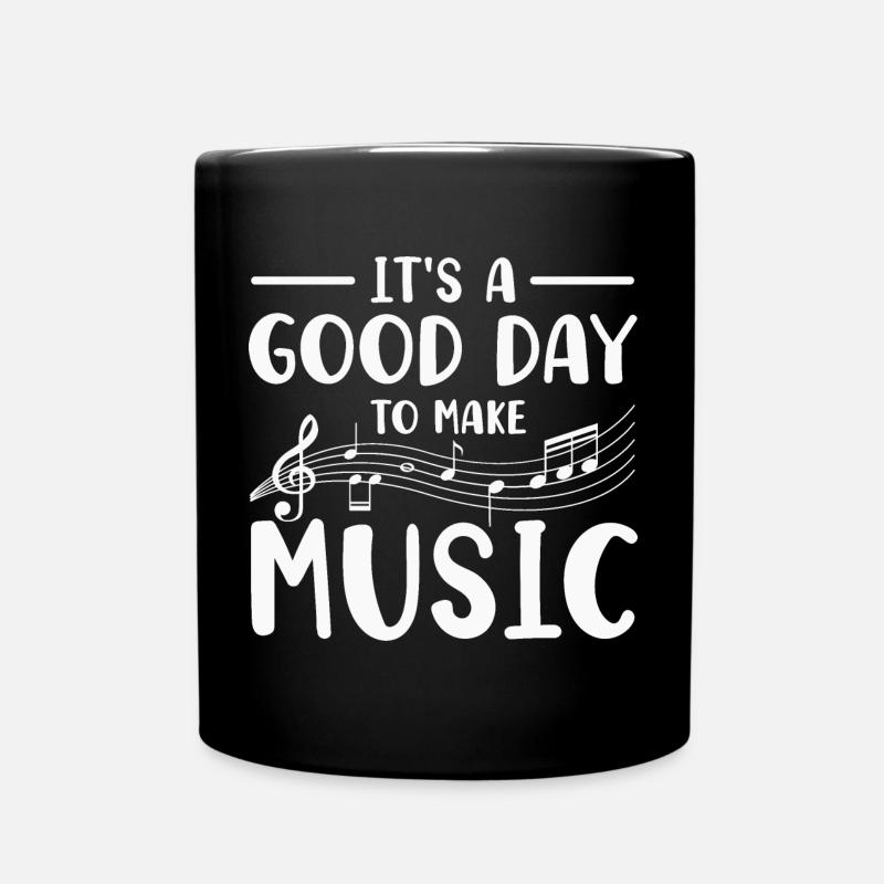 Musiker Musik Instrument - Tasse einfarbig - Schwarz