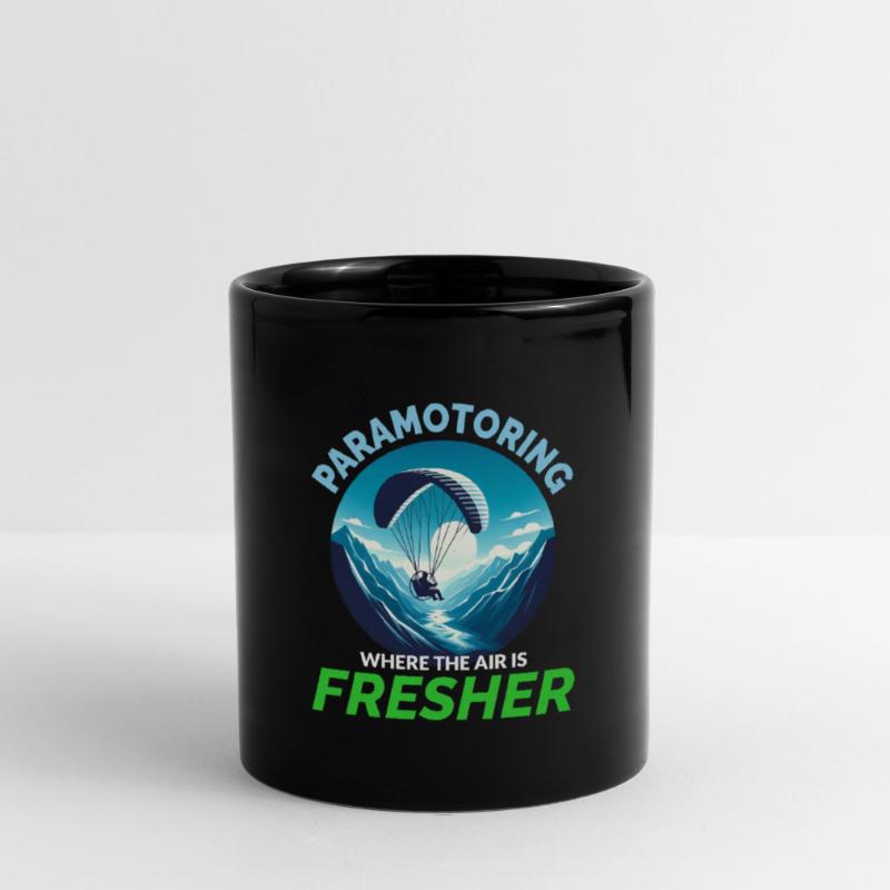 Paramotor Pilot Paramotoring Powered Paraglider Full Colour Mug