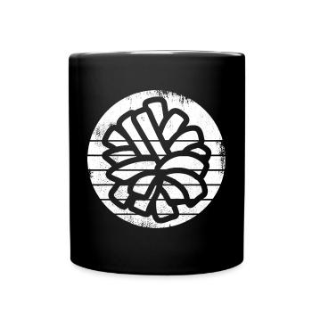 Cheerleader pompoms - Full Colour Mug - black - Front