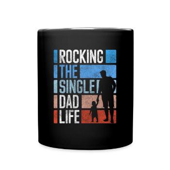 Single Relationship Status Humor - Full Colour Mug - black - Front