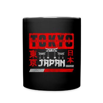 Japan Manga Tokyo - Tasse einfarbig - Schwarz - Vorne