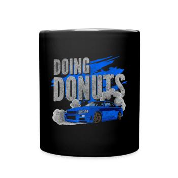 Pilote de véhicule de sport automobile à la dérive - Mug uni - noir - Devant