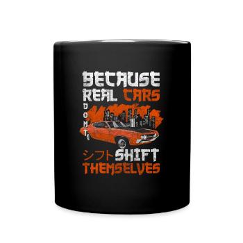 Drifting Tuner Jdm - Tasse einfarbig - Schwarz - Vorne