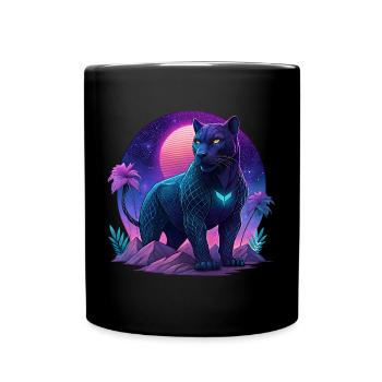 Black Panter - Full Colour Mug - black - Front