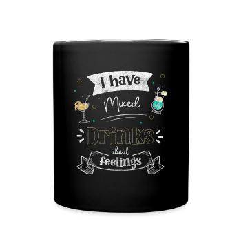 Barman Beer Drinker Gin - Mug uni - noir - Devant