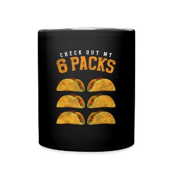 Chili mexicain pour les fast-foods - Mug uni - noir - Devant