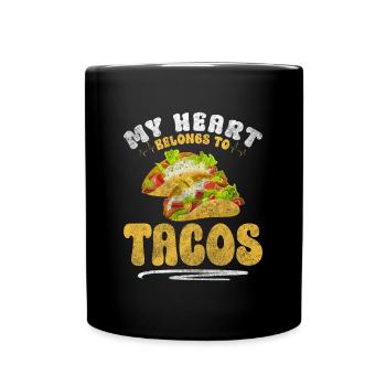 Mexikanisch Latino Feinschmecker Cinco de Mayo - Tasse einfarbig - Schwarz - Vorne