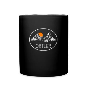Ortler - Mug uni - noir - Devant