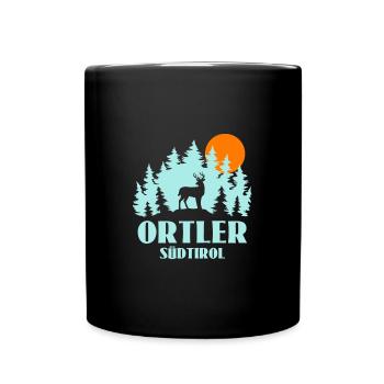 Ortler - Mug uni - noir - Devant