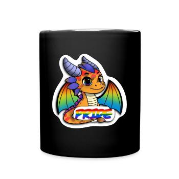 Pride - Tasse einfarbig - Schwarz - Vorne