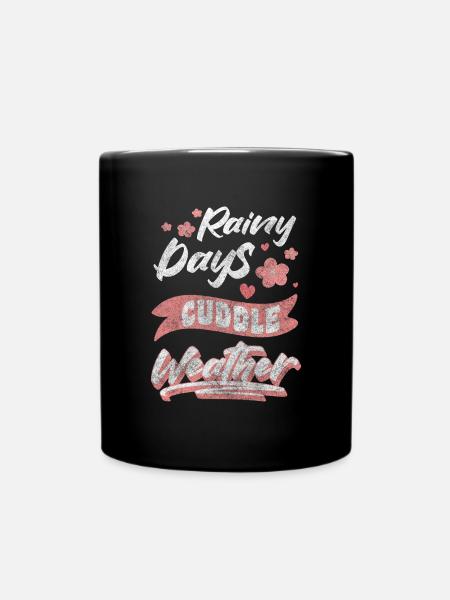 Beziehung Nähe Zuneigung - Tasse einfarbig - Schwarz
