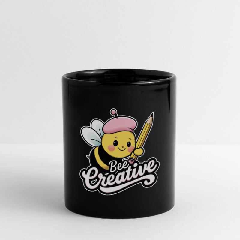 creative bee bee be creative Full Colour Mug