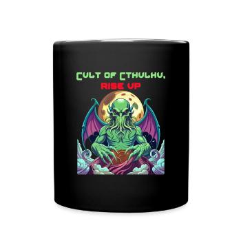 Cthulhu Horror Monster No Lives Matter T-Shirt - Tasse einfarbig - Schwarz - Vorne