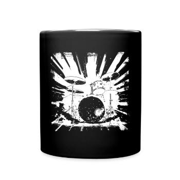 Drums Graphics - Full Colour Mug - black - Front