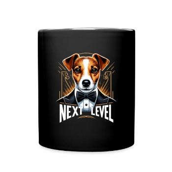 Cadeau Jack Russell Terrier Tuxedo Next Level - Mug uni - noir - Devant