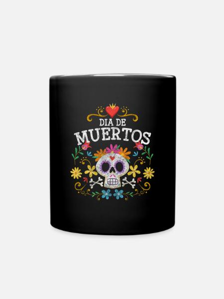 Fête des morts Tradition - Mug uni - noir