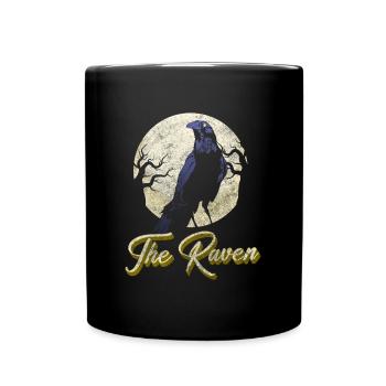 Crow Fog Crow Viking Runes - Full Colour Mug - black - Front