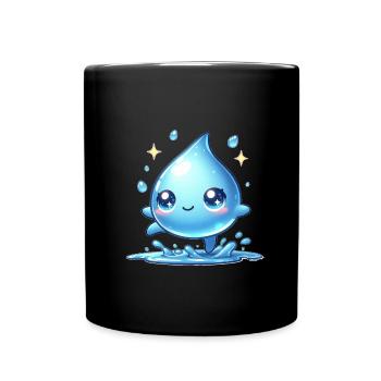 Water - Full Colour Mug - black - Front