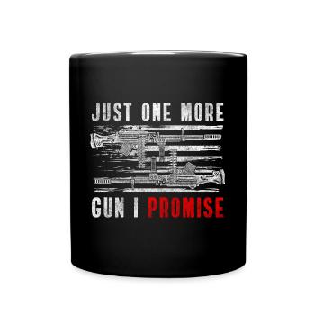 Weapon Sport Shooter Ammunition Shooting Sports - Full Colour Mug - black - Front