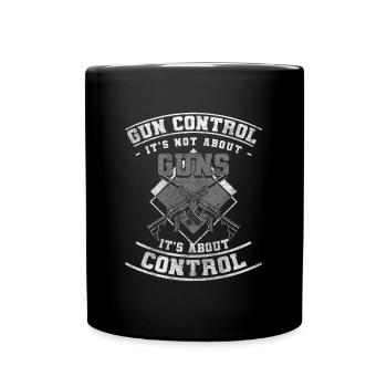 Gun Club Rifle Sports Club - Full Colour Mug - black - Front