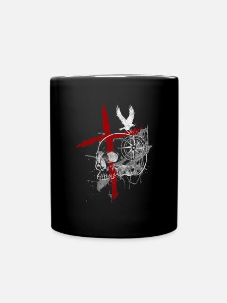 Style Hart Wikinger Uhr - Tasse einfarbig - Schwarz