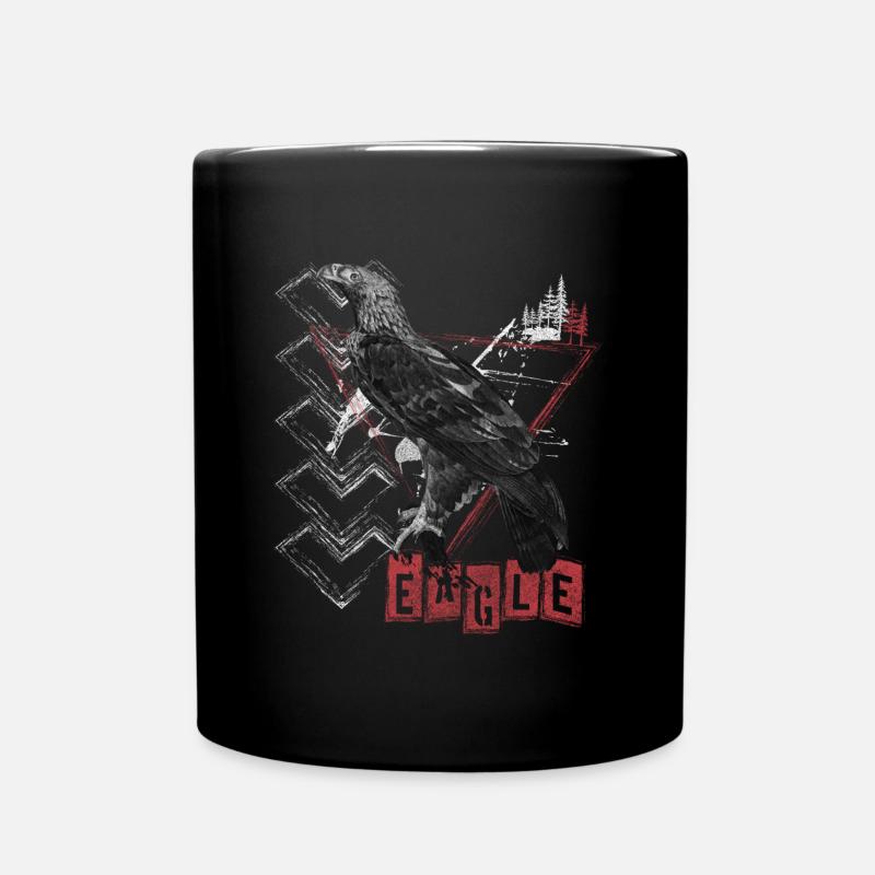 Trash Polka Drawing Wild Polka - Full Colour Mug - black
