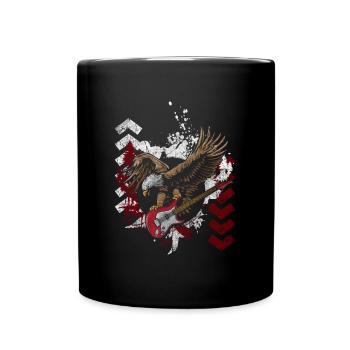 Tattoo Motif Skull - Full Colour Mug - black - Front