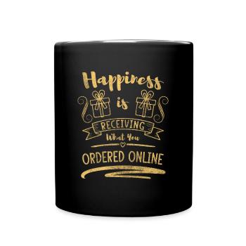 Shopping Shop Girlfriend Queen - Full Colour Mug - black - Front
