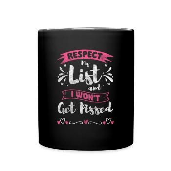 Shopping Fashion Shopping Queen - Full Colour Mug - black - Front