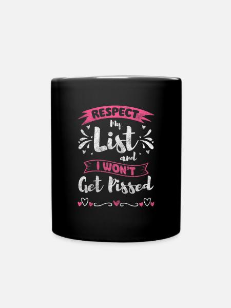 Shopping Mode Shopping Reine du shopping - Mug uni - noir