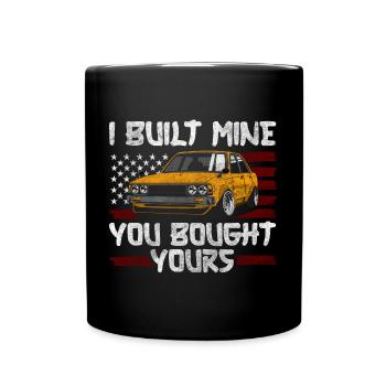 Tuner show garage - Full Colour Mug - black - Front