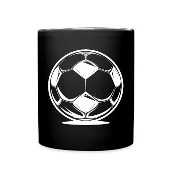 Football - Mug uni - noir - Devant