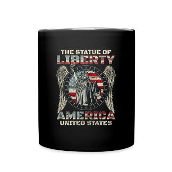 Guerre de la fierté des États-Unis - Mug uni - noir - Devant