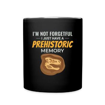Fossil Hunting Paleontology Collector Geology - Full Colour Mug - black - Front