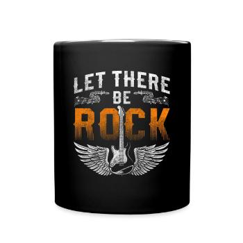 Rock Hardrock Chef d’orchestre Rock and Roll - Mug uni - noir - Devant