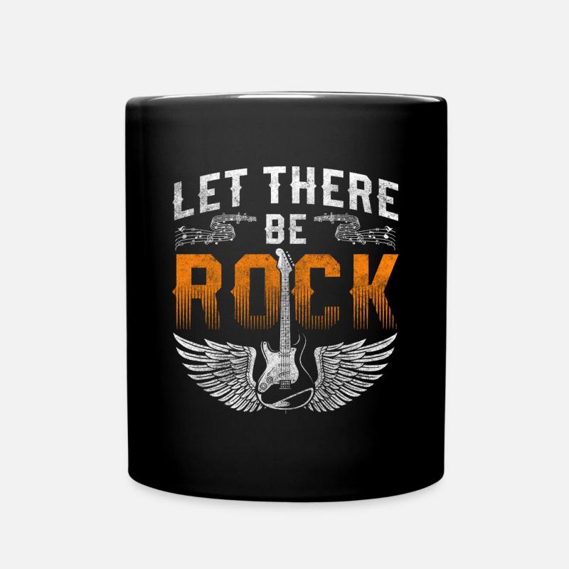 Rock Hardrock Chef d’orchestre Rock and Roll - Mug uni - noir