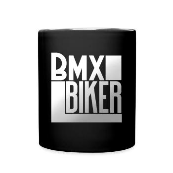 Bmx - Tasse einfarbig - Schwarz - Vorne