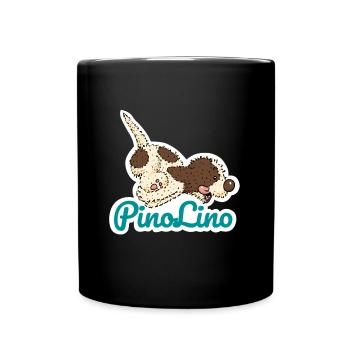 Pino Lino petrol - Tasse einfarbig - Schwarz - Vorne